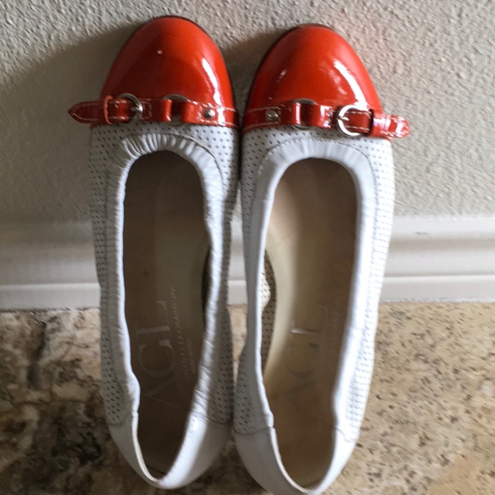 Pre owned AGL cap toe ballet flat